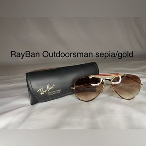 RayBan Outdoorsman Sunglasses Tortoise